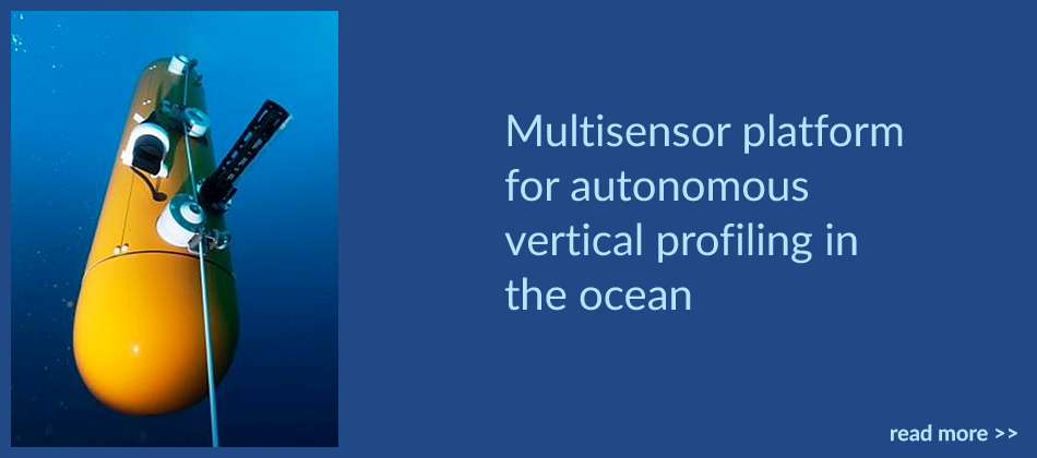 Multisensor platform for autonomous vertical profiling in the ocean